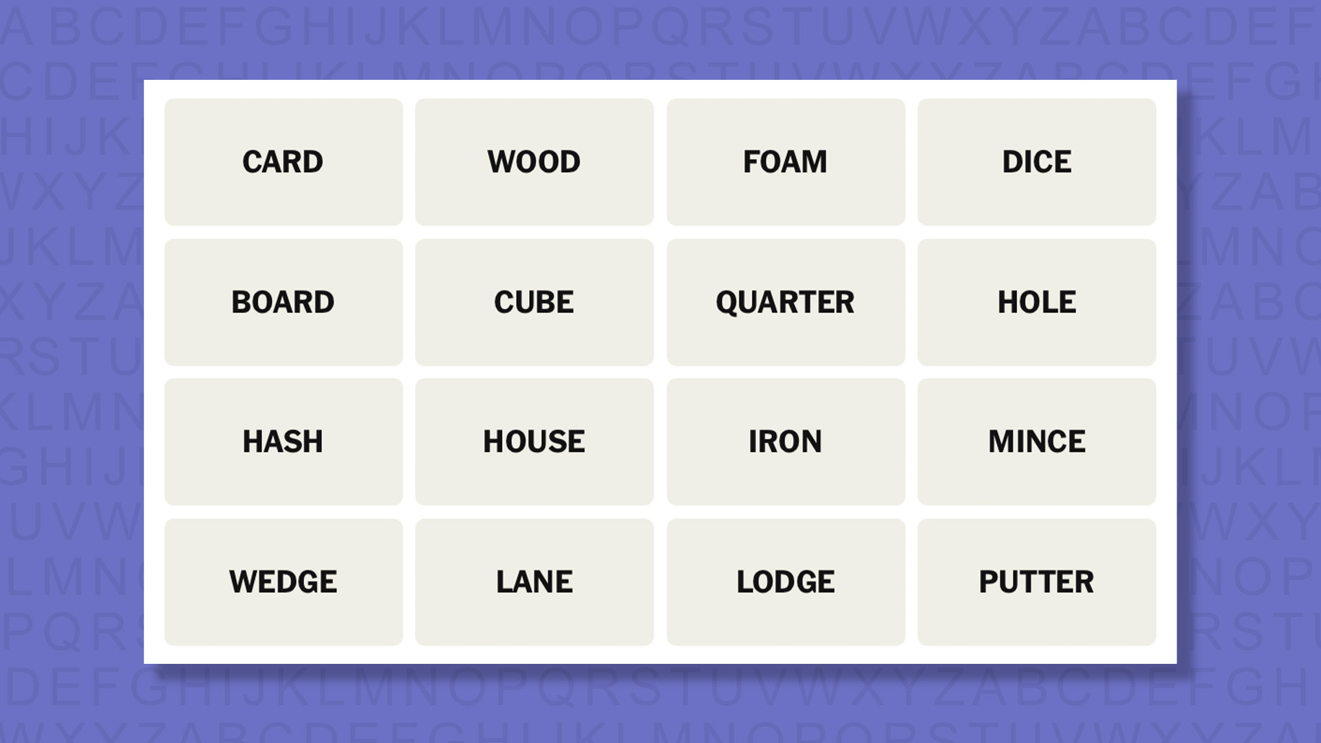 NYT Connections hints for game 968 on a purple background