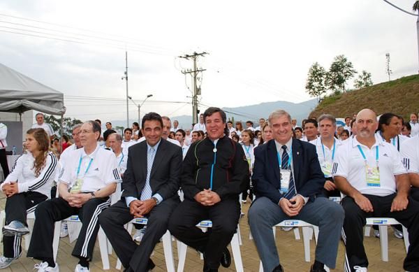 The Argentineans were generally a smiling bunch.