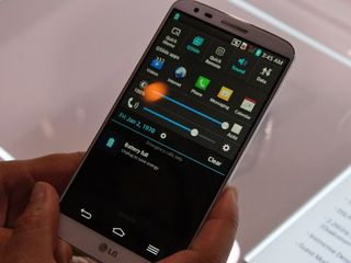 LG G2 interface