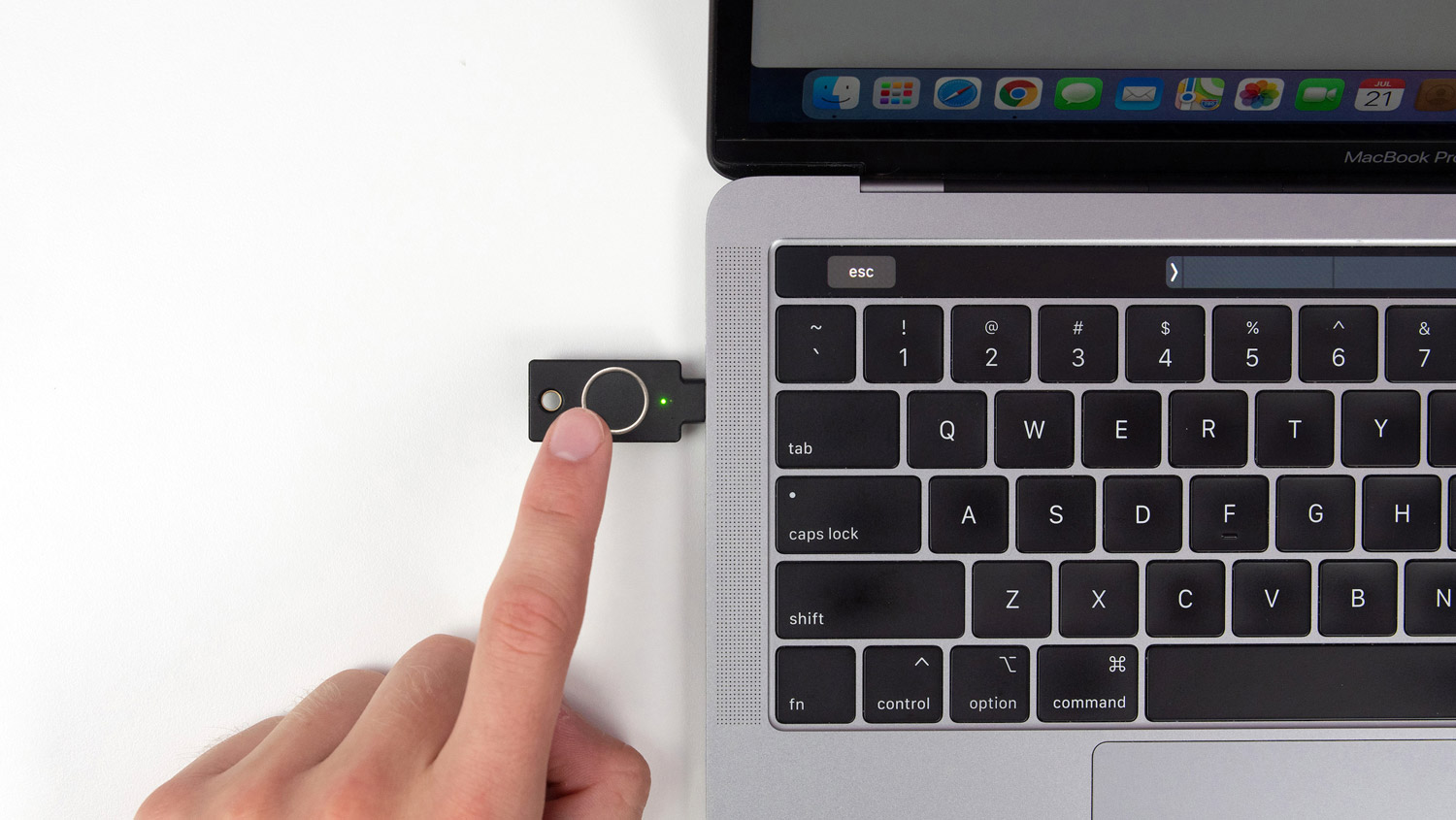 Yubico's new fingerprint security key can keep you from getting