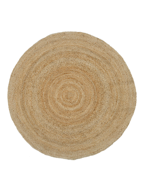 Round Braided Jute Rug
