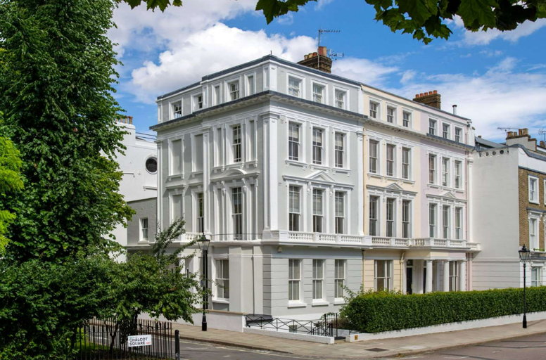 exterior of a primrose hill house