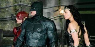 Flash, Batman, and Wonder Woman in Justice League