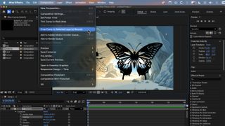 Adobe After Effects 26 during our review process testing the VFX app