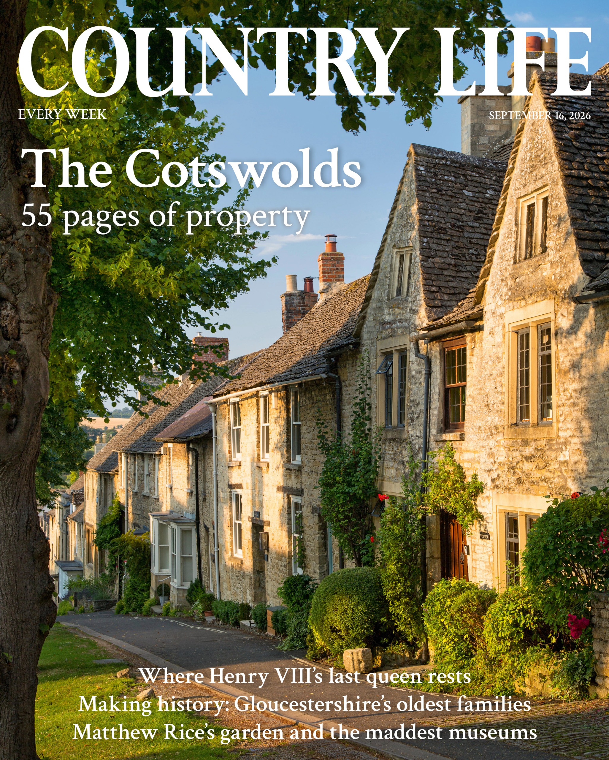 Cover of Country Life September 9, 2026