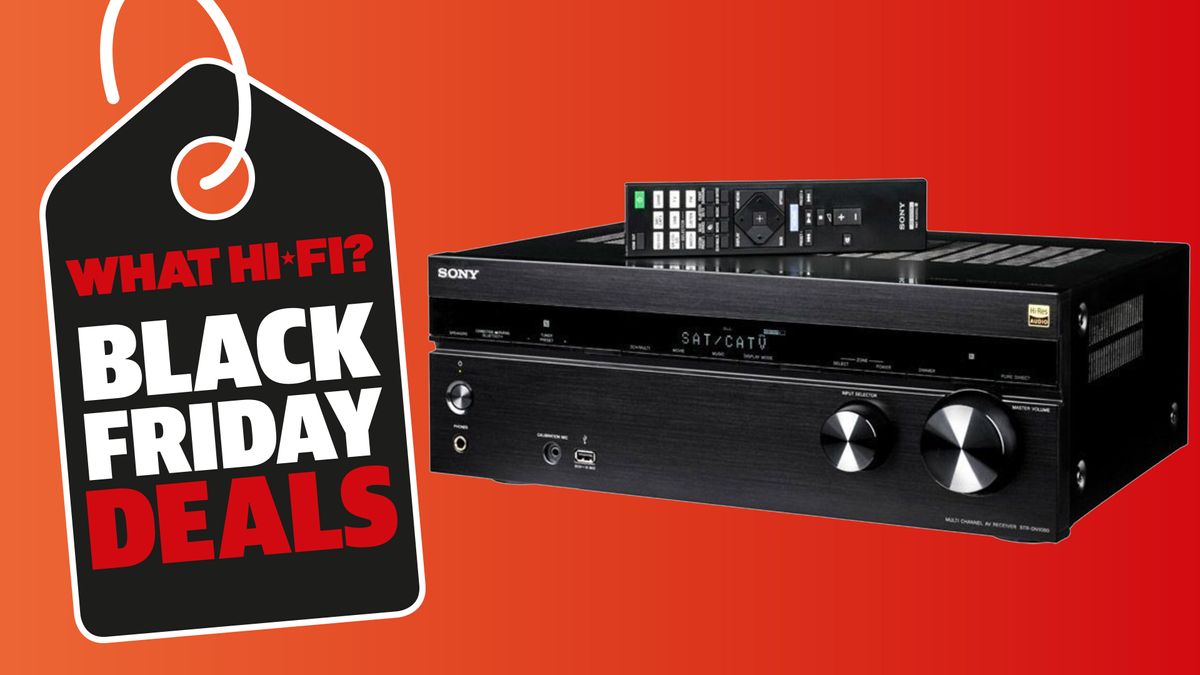 Cyber Monday home theater deal 100 off toprated Sony STRDN1080 AV receiver What HiFi?