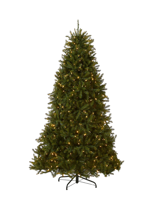 5' Pre-Lit Dunhill Fir With Powerconnect Dual Color LED Lights