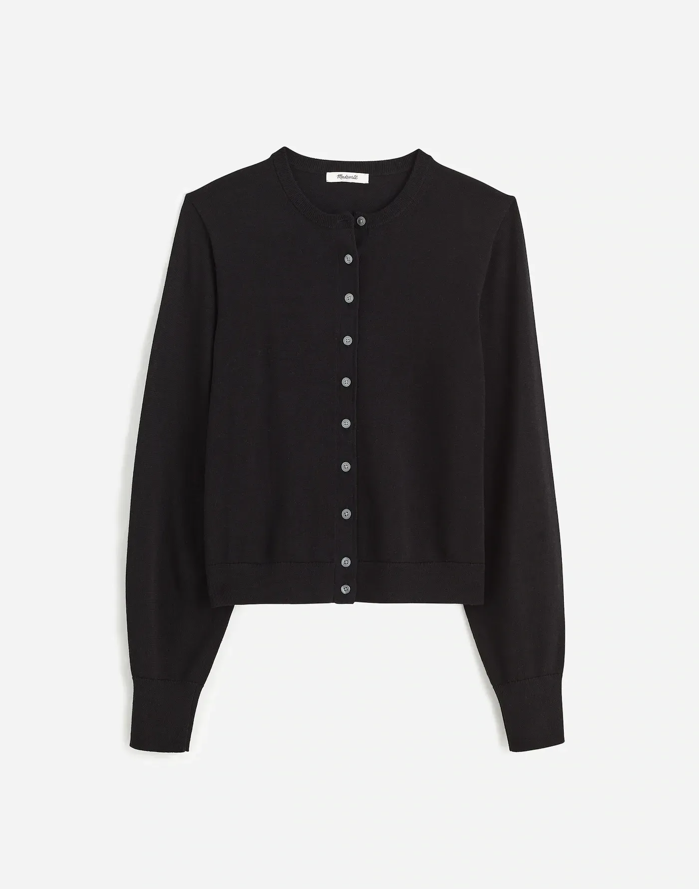 MW, Cotton Crewneck Cardigan
