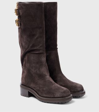 Brooklyn Kb 50 Suede Knee-High Boots