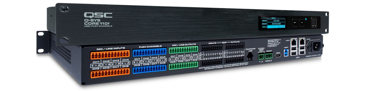 QSC Q-SYS Core 110f