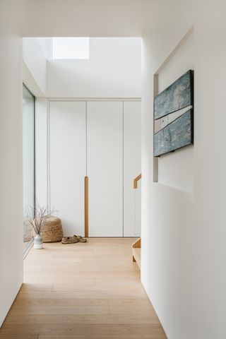 minimalist interior in hampshire home
