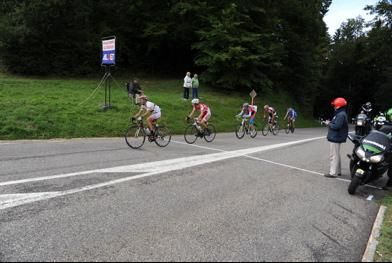 Salazar, Juul-Jensen, Laengen and Preidler on the Col des Rangiers