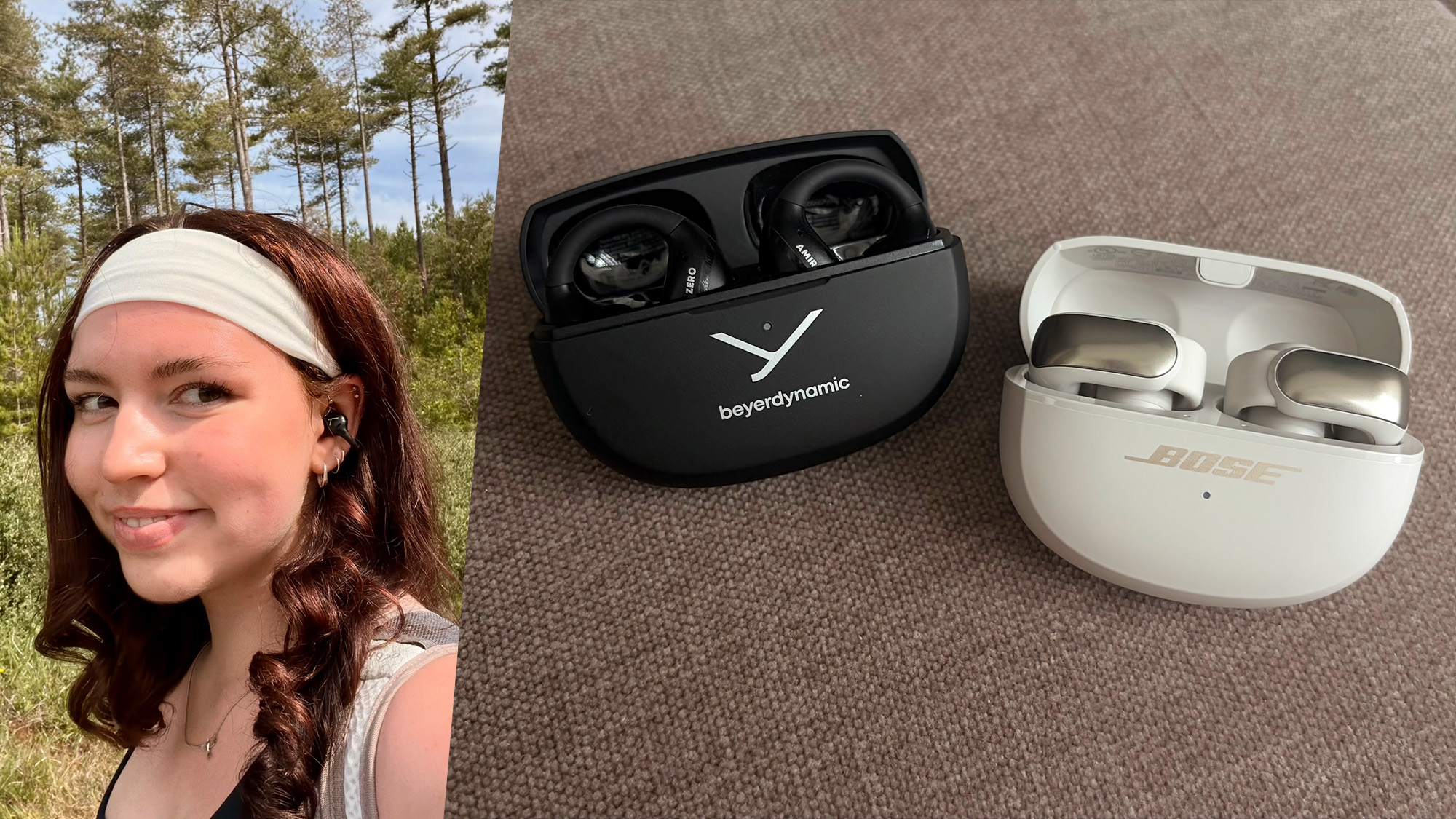 Beyerdynamic Amiron ZERO and Bose Ultra Open Earbuds