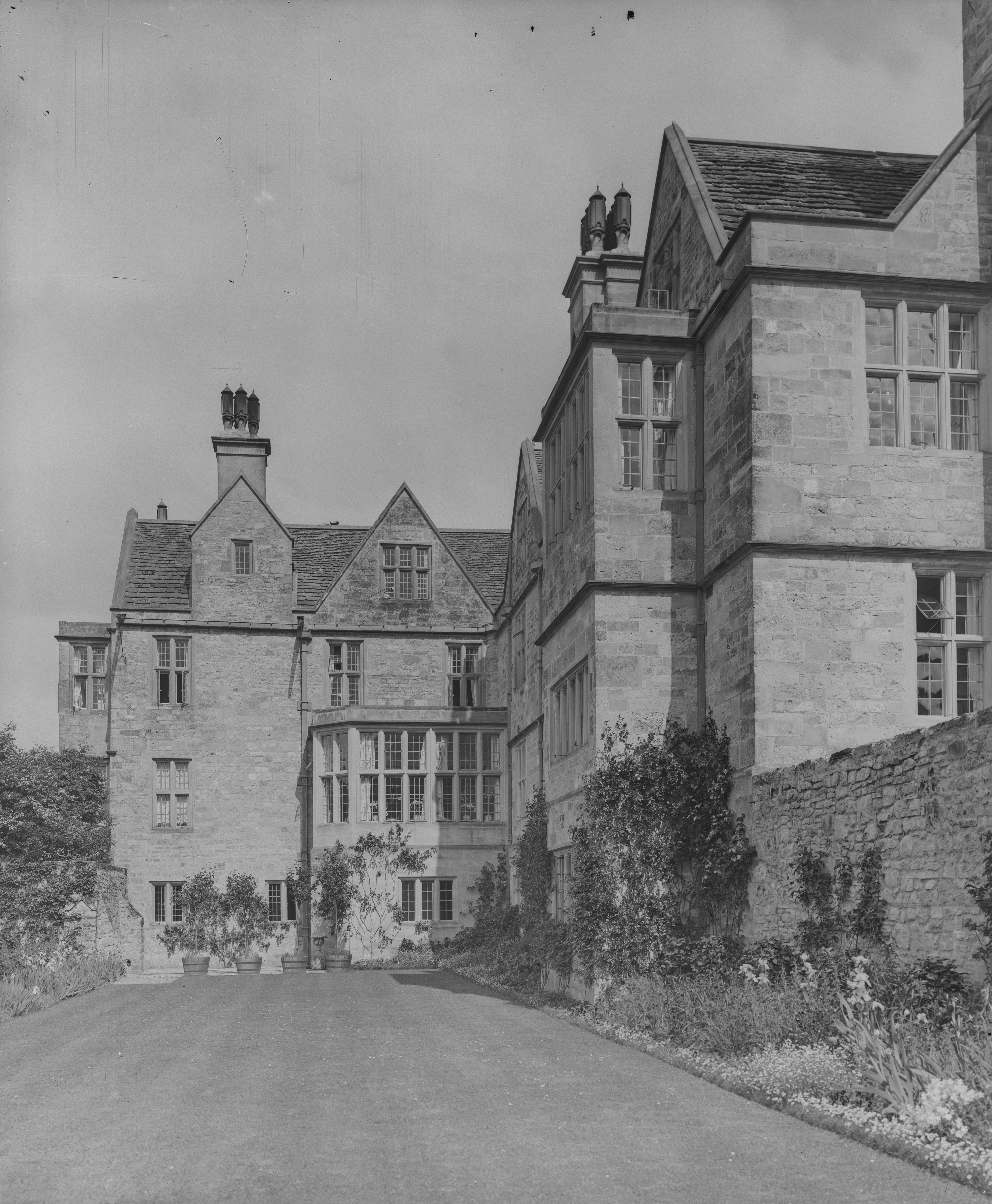 The original house, with Blow&amp;rsquo;s nursery wing projecting out on the right hand side