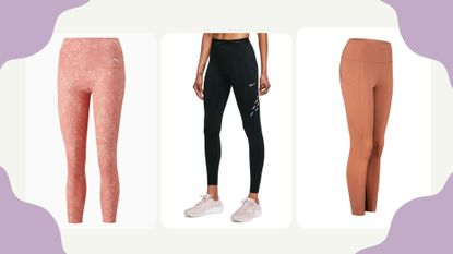 A selection of the best workout leggings with pockets, including those from Puma and Nike