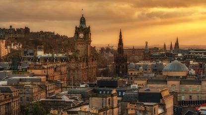 A view of Edinburgh&#039;s skyline, Scotland