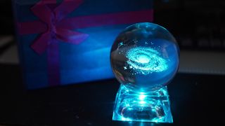 galaxy crystal ball space lamp