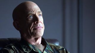 J. K. Simmons as Admiral Levin in "Renegades"