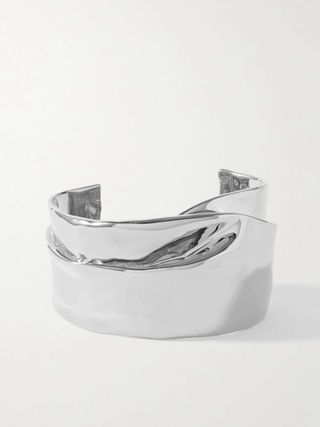 Ridge Silver-Plated Cuff