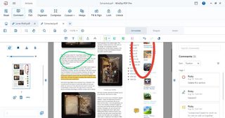 Screenshot of WinZip PDF Pro PDF editor
