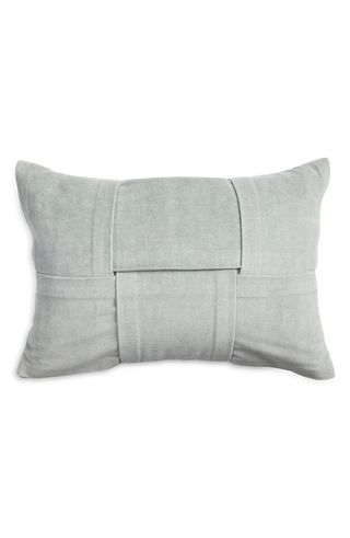 Plaited Velveteen Accent Pillow