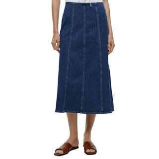 Arket Flared Denim Skirt