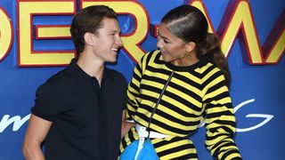 Tom Holland and Zendaya Photographed Kissing in a Car in Los Angeles
