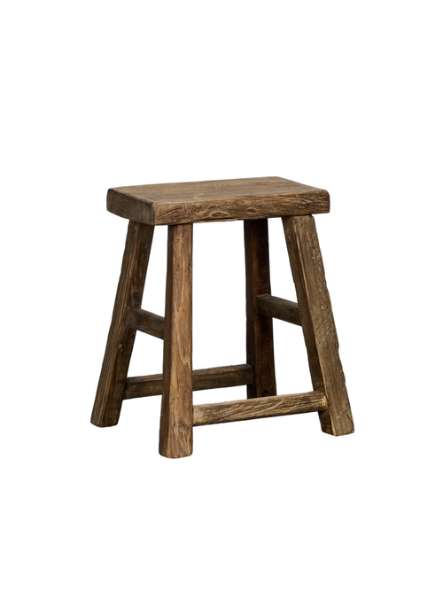 Elm Wood Stool