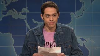 Pete Davidson on Weekend Update.