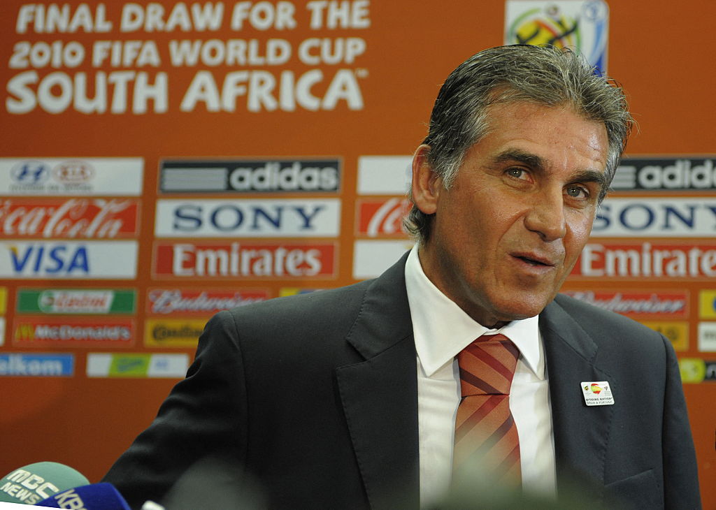 Portugal coach Carlos Queiroz in 2010