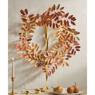 Mountain Ash Leaf Iron Wreath