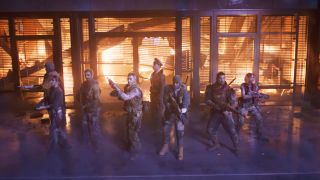 Call of Duty: Black Ops 7 reveal trailers, showing characters, weapons, and maps.