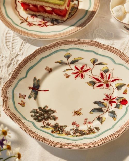 Wild Garden Bread and Butter Plate