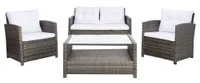 Anyuta Outdoor Seating Group with Cushions: was $1,502 now $489 @ Wayfair