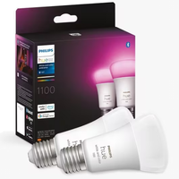 Philips Hue White and Colour Ambiance A60 Bulbs Two Pack: £87.88now £59.99 at John Lewis