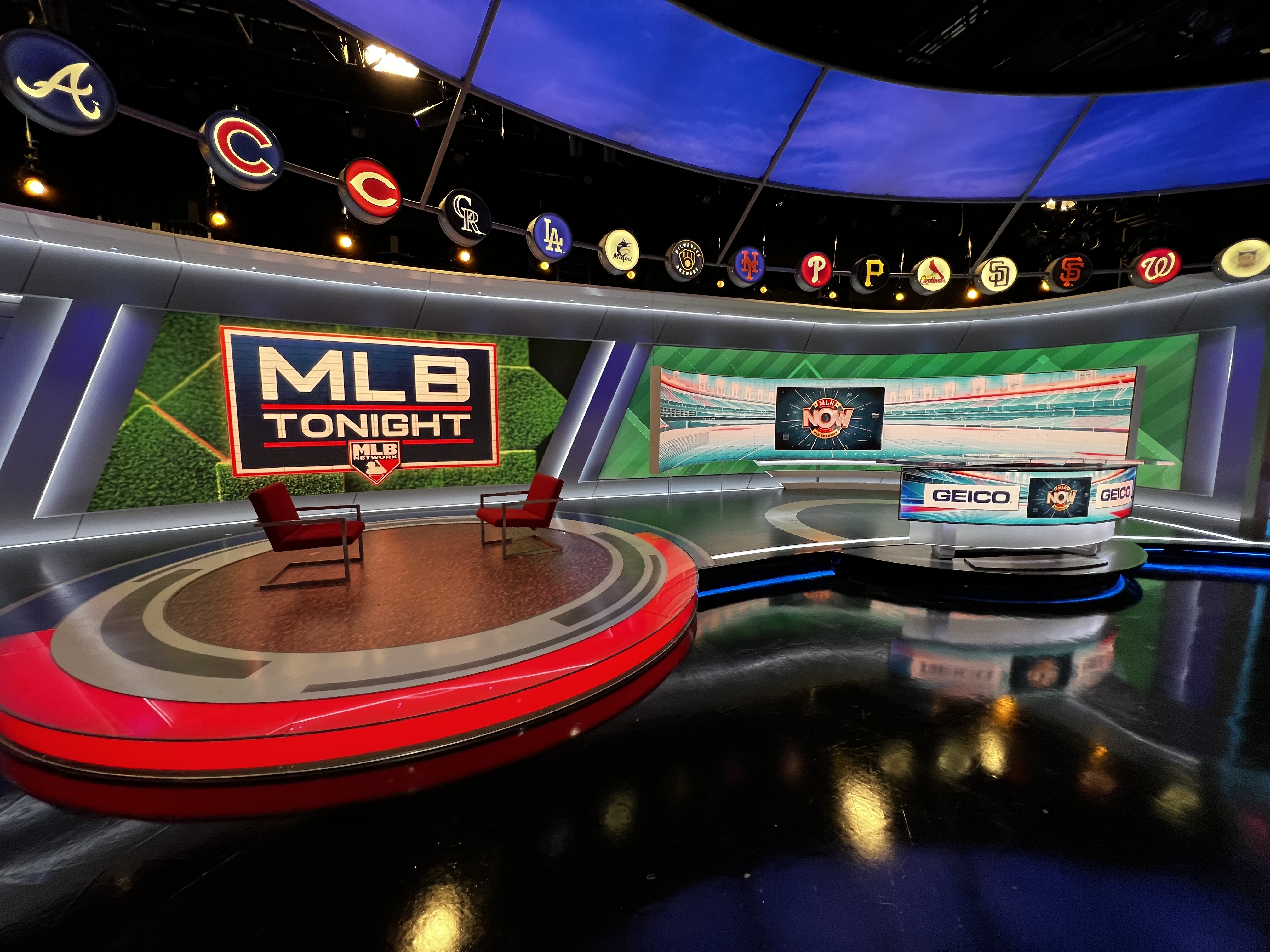 MLB Flagship Store  Digital Signage Platform seen on TV daily by