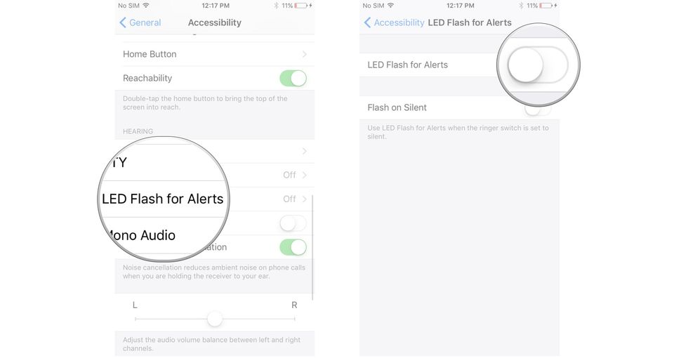 How to turn on the LED notification light on your iPhone Page 2 Page