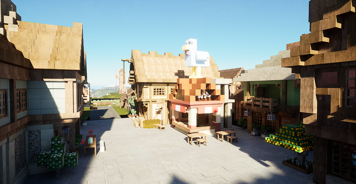 A scene from A Minecraft Movie