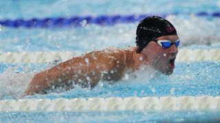 Alex Portal of Team France competes in the heats of The Men&#039;s 100m Butterfly - S13 on day one of the Paris 2024 Summer Paralympic Games at Paris La Defense Arena on August 29, 2024 in Nanterre, France.