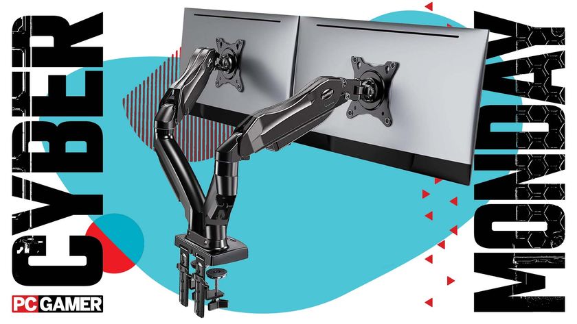 Huando dual-monitor arm