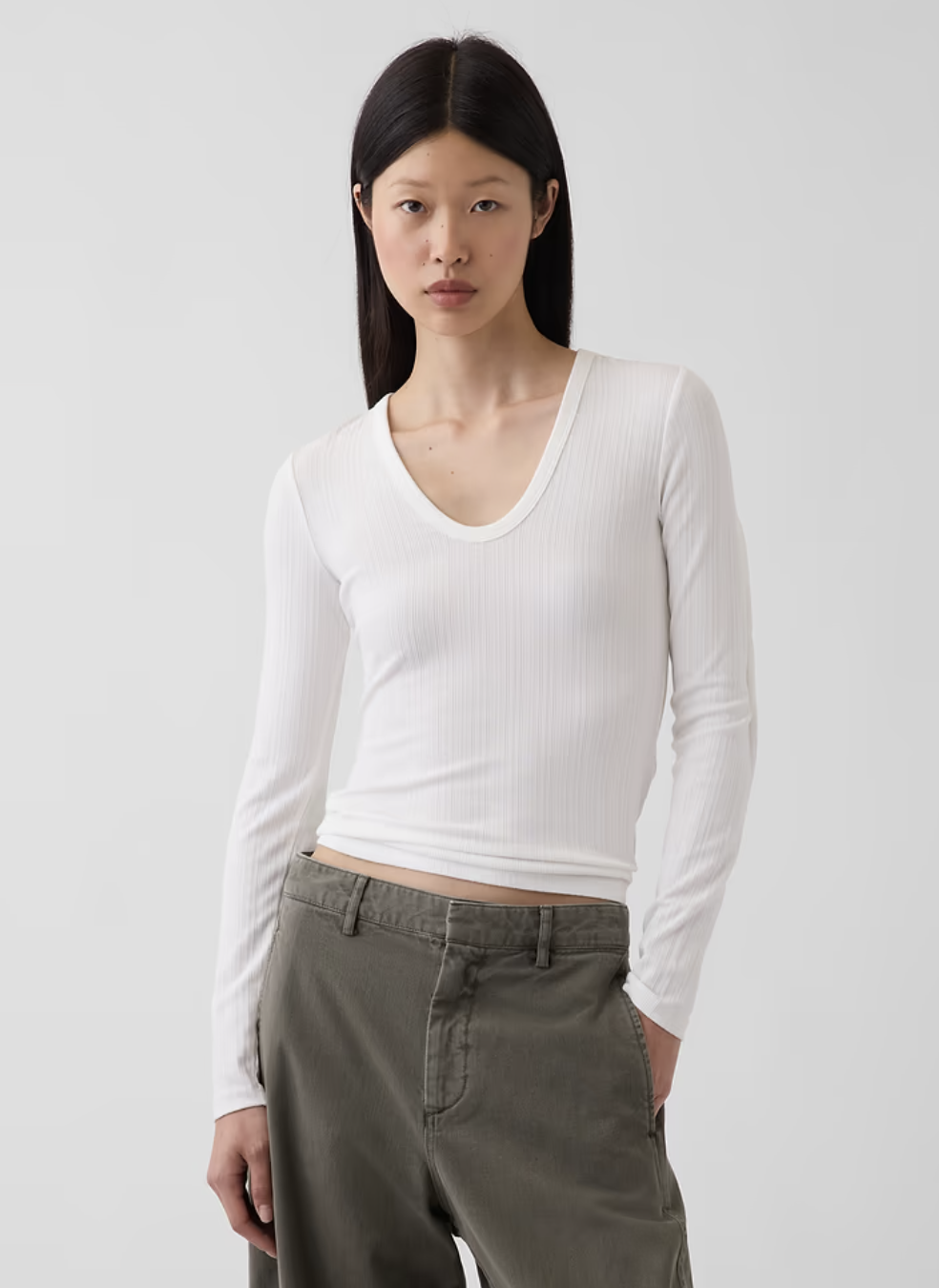 Gap, Variegated Rib Top