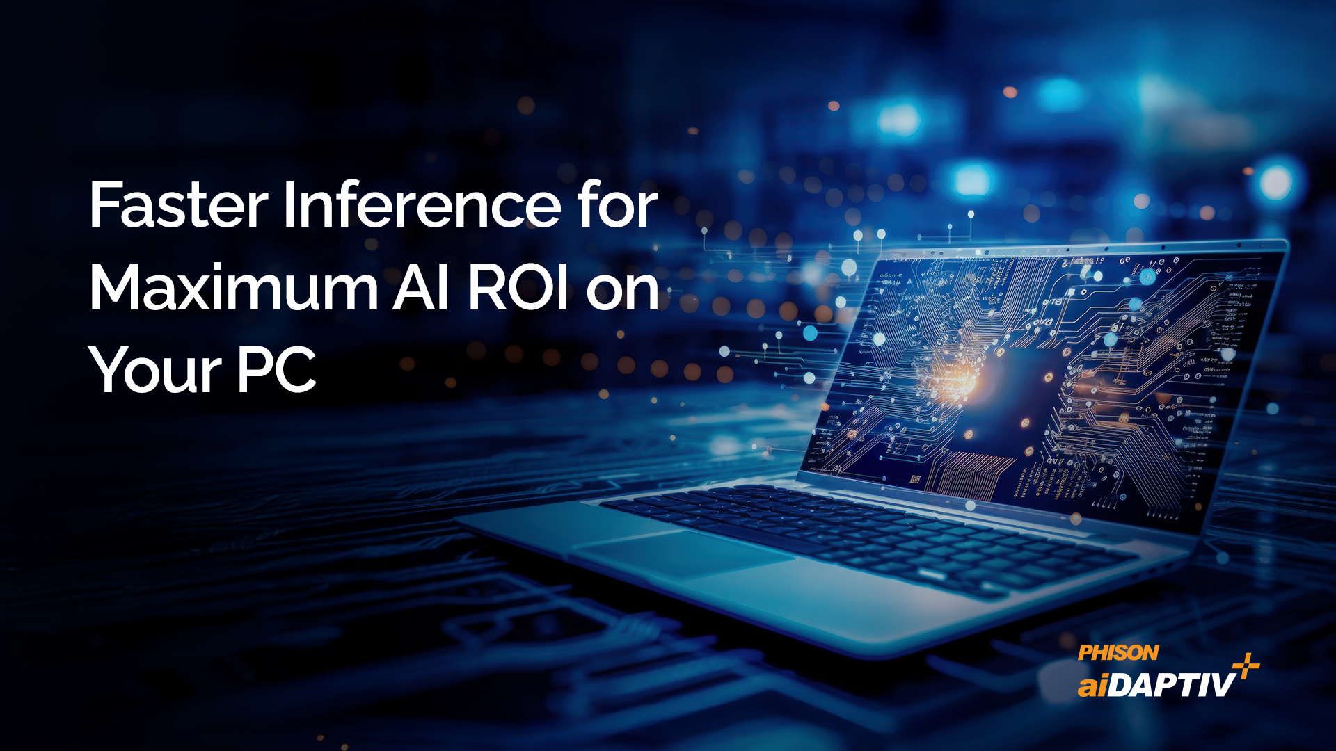 Phison demos 10X faster AI inference on consumer PCs with software and ...