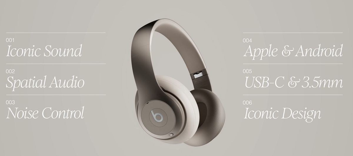 Beats Studio Pro arrives with dynamic Spatial Audio and fine-tuned ...