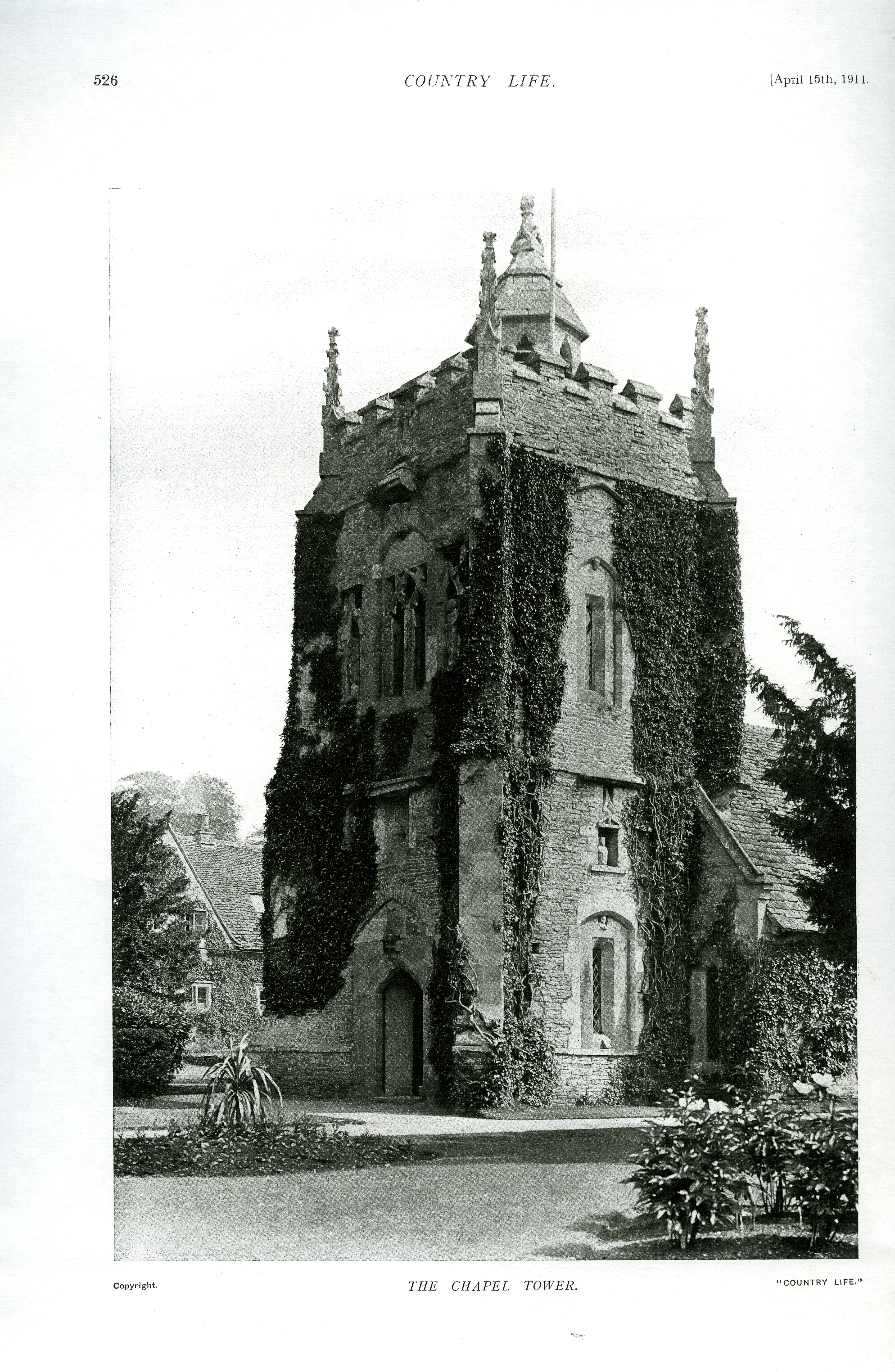 Chavenage House in the Cotswolds as it appeared in Country Life in 1911
