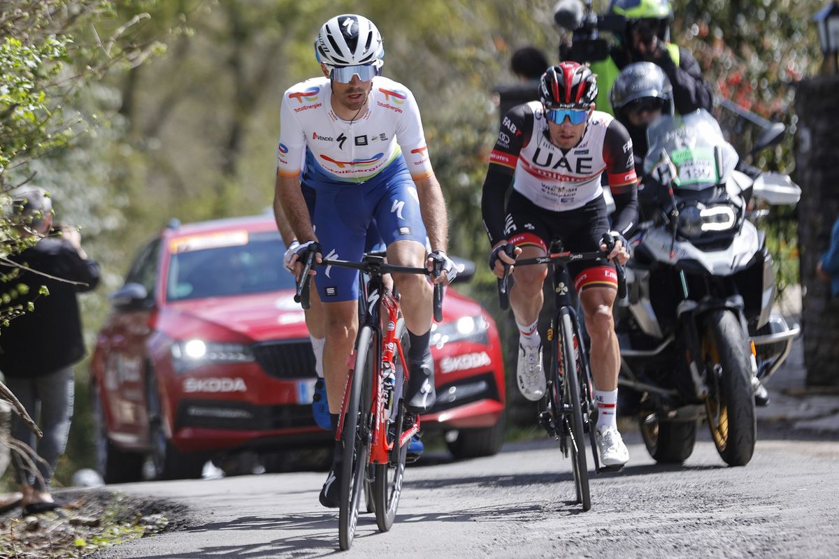 Itzulia Basque Country 2022 - 61st Edition - 3rd stage Llodio - Amurrio 181,7 km - 06/04/2022 - Cristi&Atilde;&iexcl;n Rodr&Atilde;&shy;guez (ESP - Totalenergies) - photo Luis Angel Gomez/SprintCyclingAgency&Acirc;&copy;2022