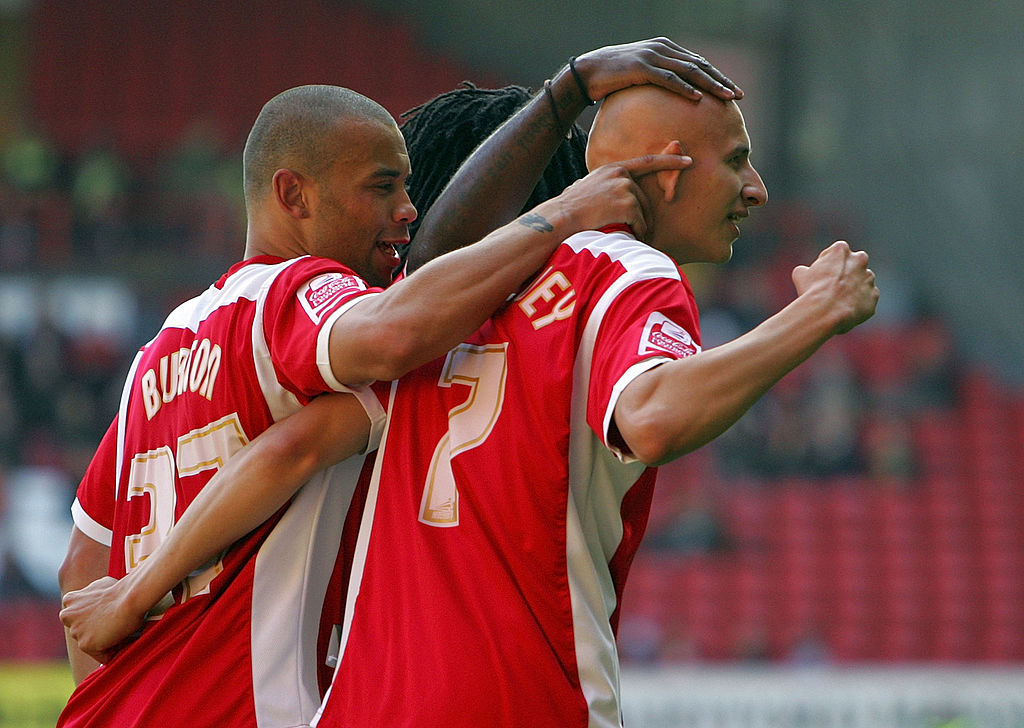A 16-year-old Jonjo Shelvey in action for Charlton
