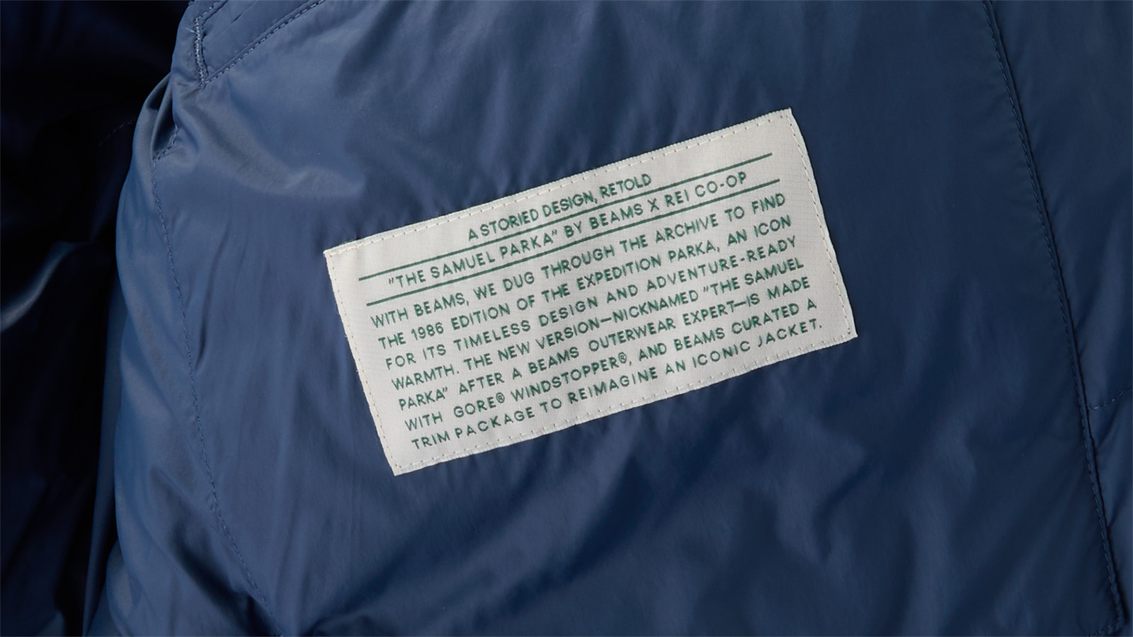 BEAMS x REI Co-op Expedition Parka
