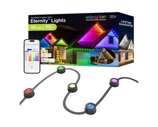 Colored string lights