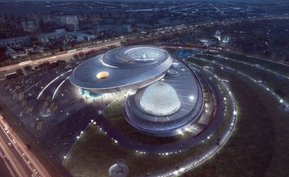 Shanghai Planetarium Aerial
