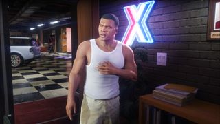 GTA 5 character Franklin